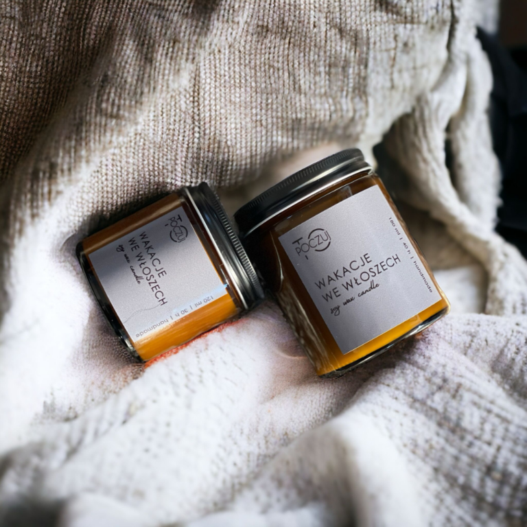 Świeca Sojowa - Wakacje w Włoszech