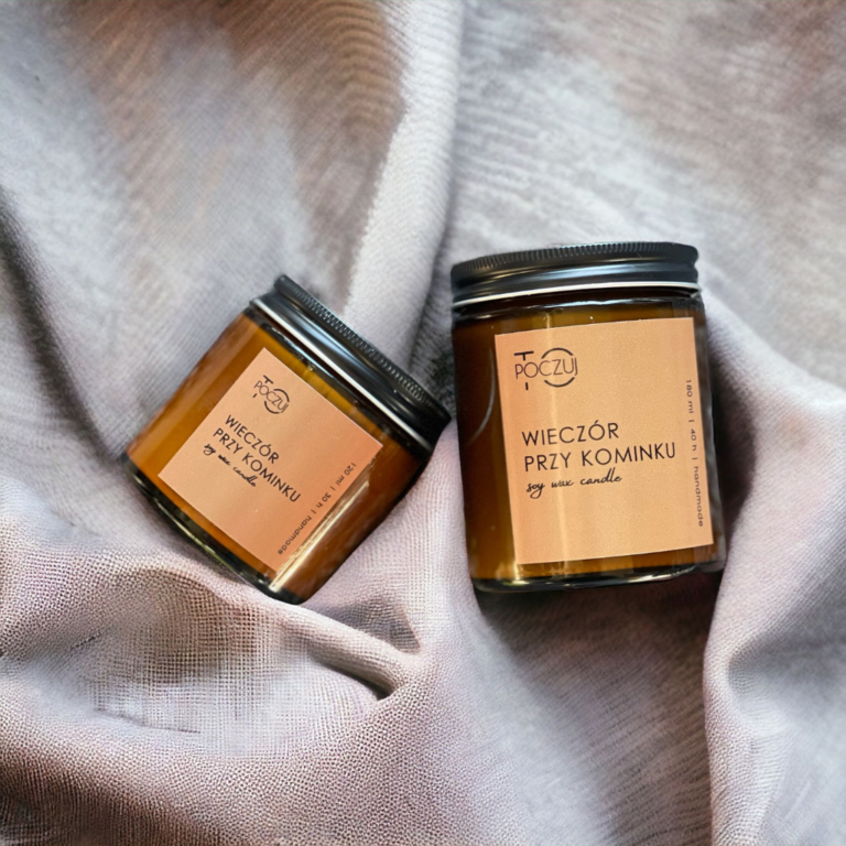 Świeca Sojowa - Wieczór przy Kominku