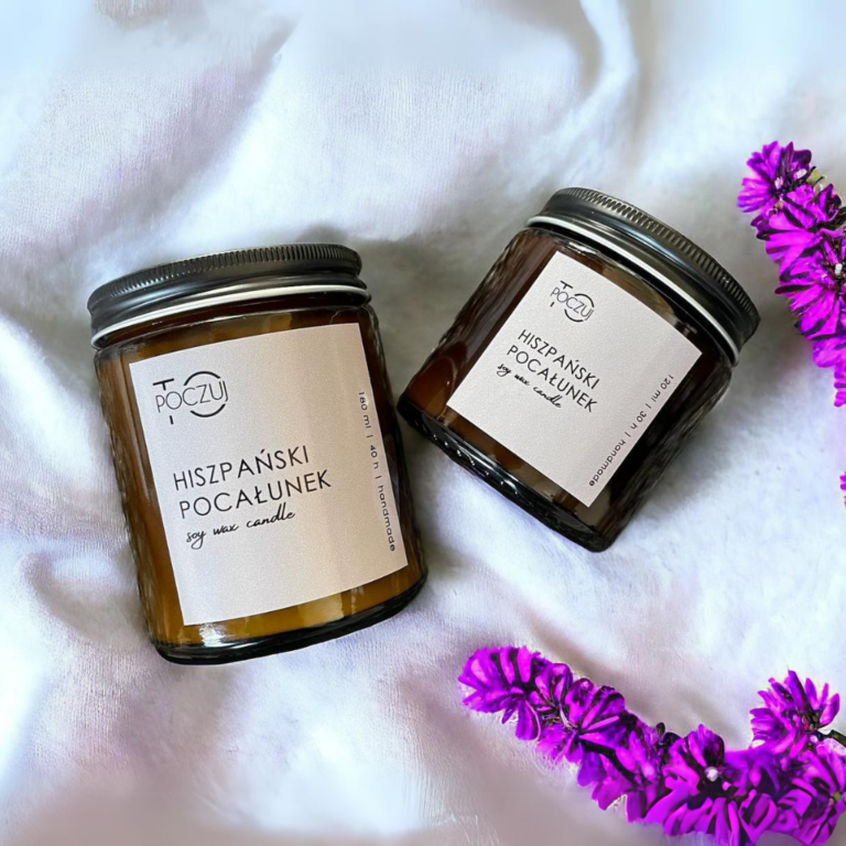 Świeczki Sojowe - Hiszpański Pocałunek