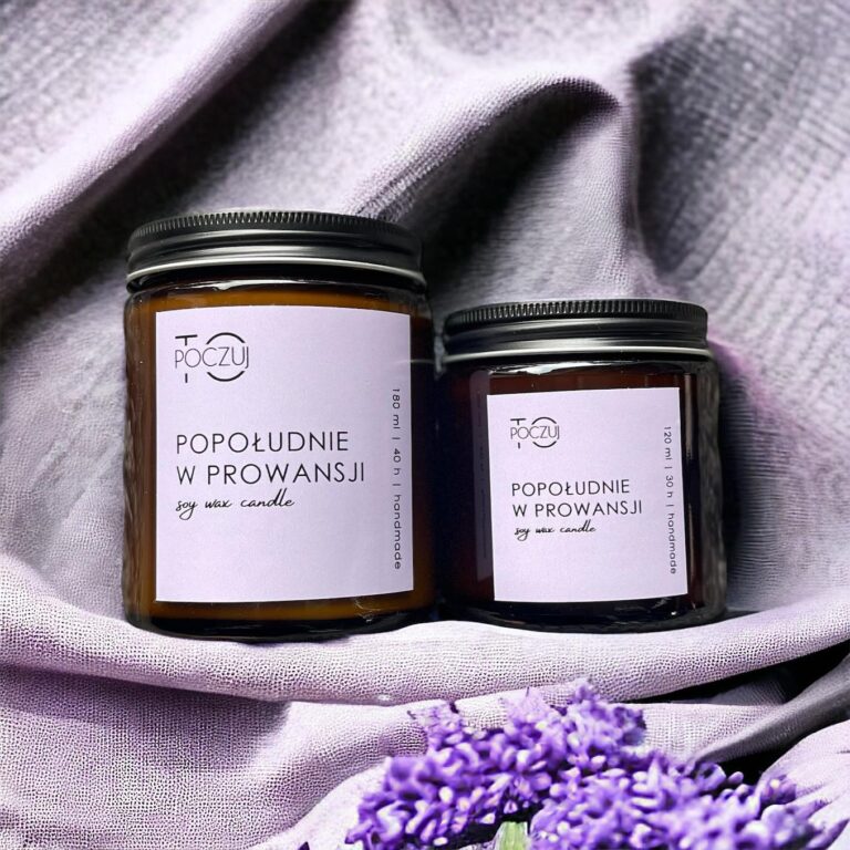 Popołudnie w Prowansji - Świeczka Sojowa