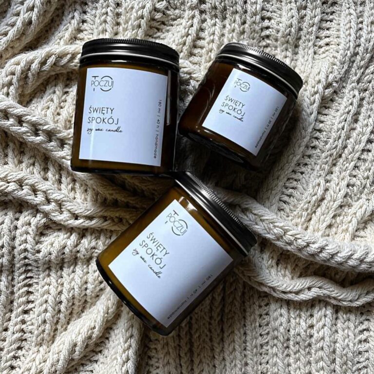 Święty Spokój - Świeca sojowa